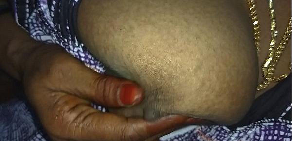  desi indian tamil aunty telugu aunty kannada aunty malayalam aunty hindi bhabhi horny cheating wife vanitha wearing  nighty showing big boobs and shaved pussy lips press hard boobs press nip rubbing pussy masturbation